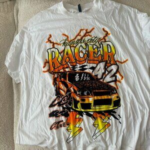 H&M Divided Graphic Tee Size XL 100% Cotton